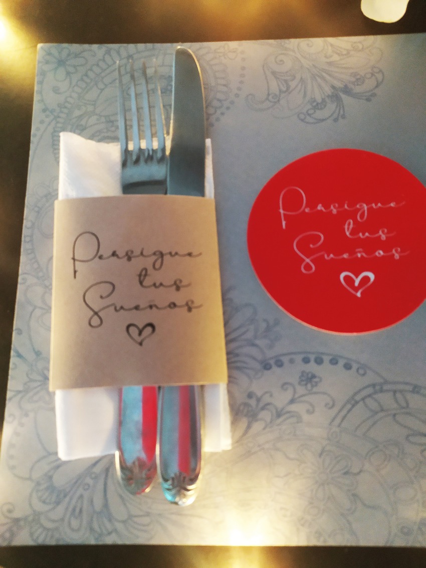 Combo Arabescos Azul y Plata Individual RECTANGULAR + Porta Servilletas + Posavasos x 10 - Imagen 8