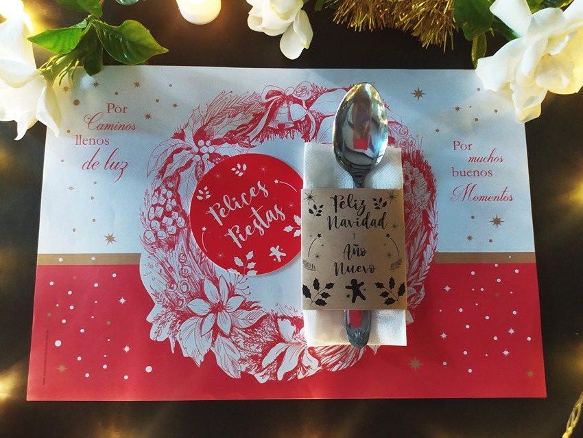 Combo Individual Corona RECTANGULAR + Porta Servilletas + Posavasos x 10